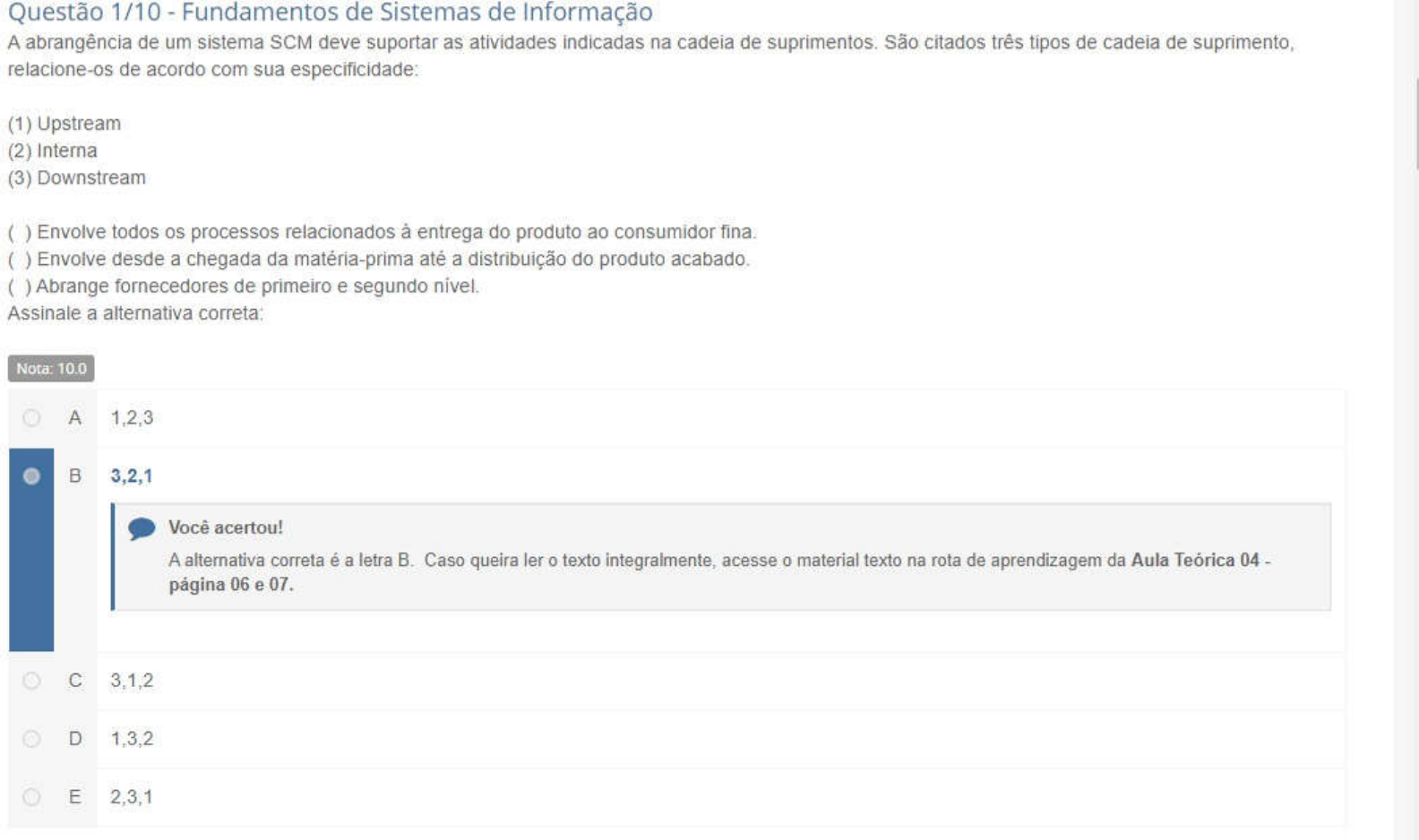 Apol Fundamentos De Sistema De Inforama O Fundamentos De