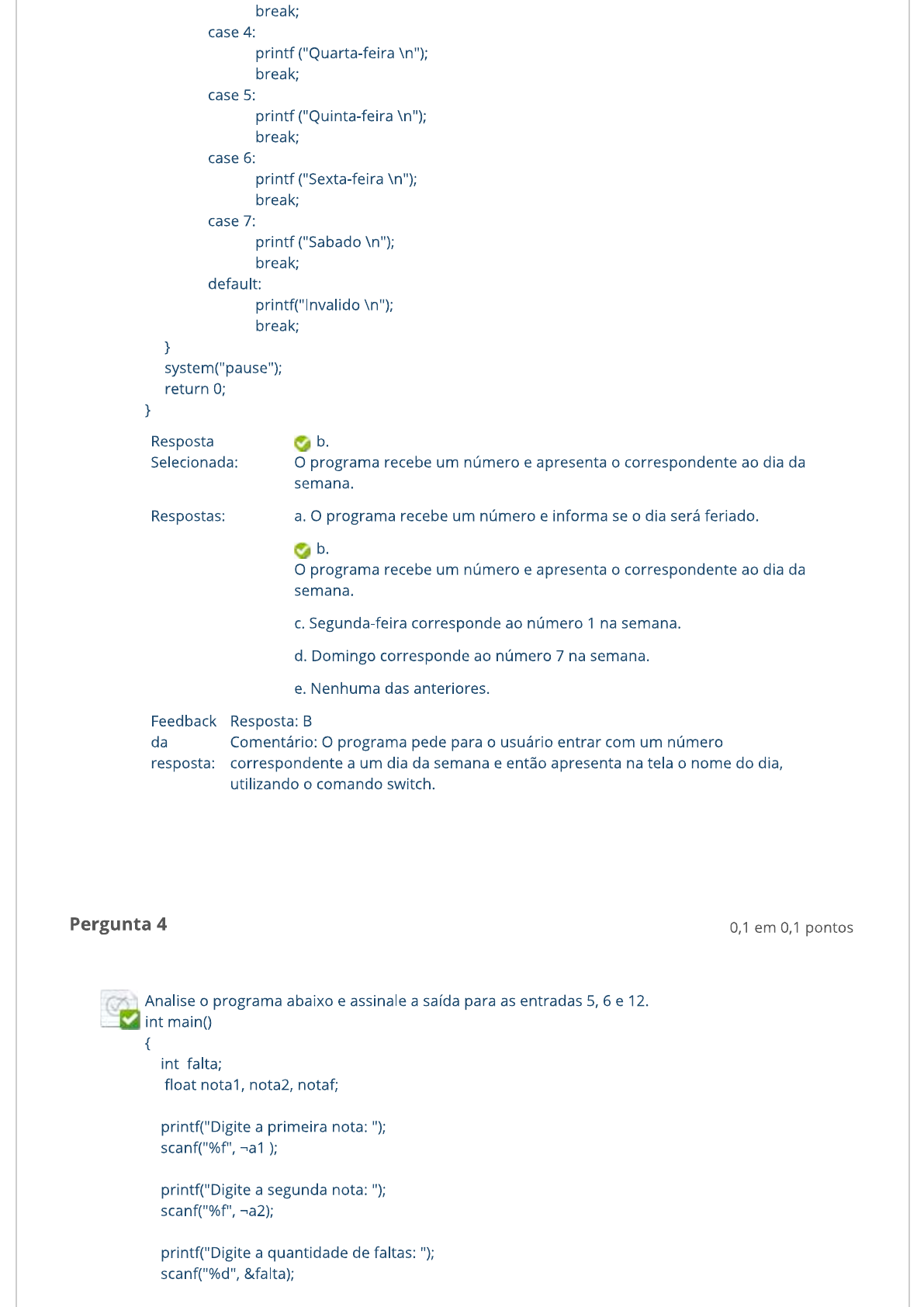 Questionario Linguagem E T Cnicas De Programa O Linguagem De