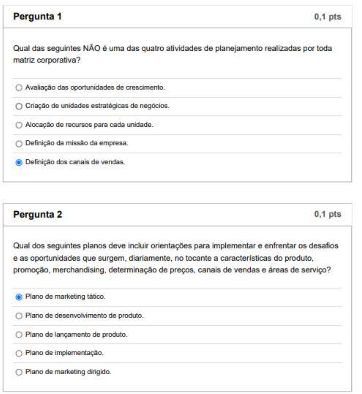 Atividade Objetiva 2 Gestao de Negocios Gestão de Negócios