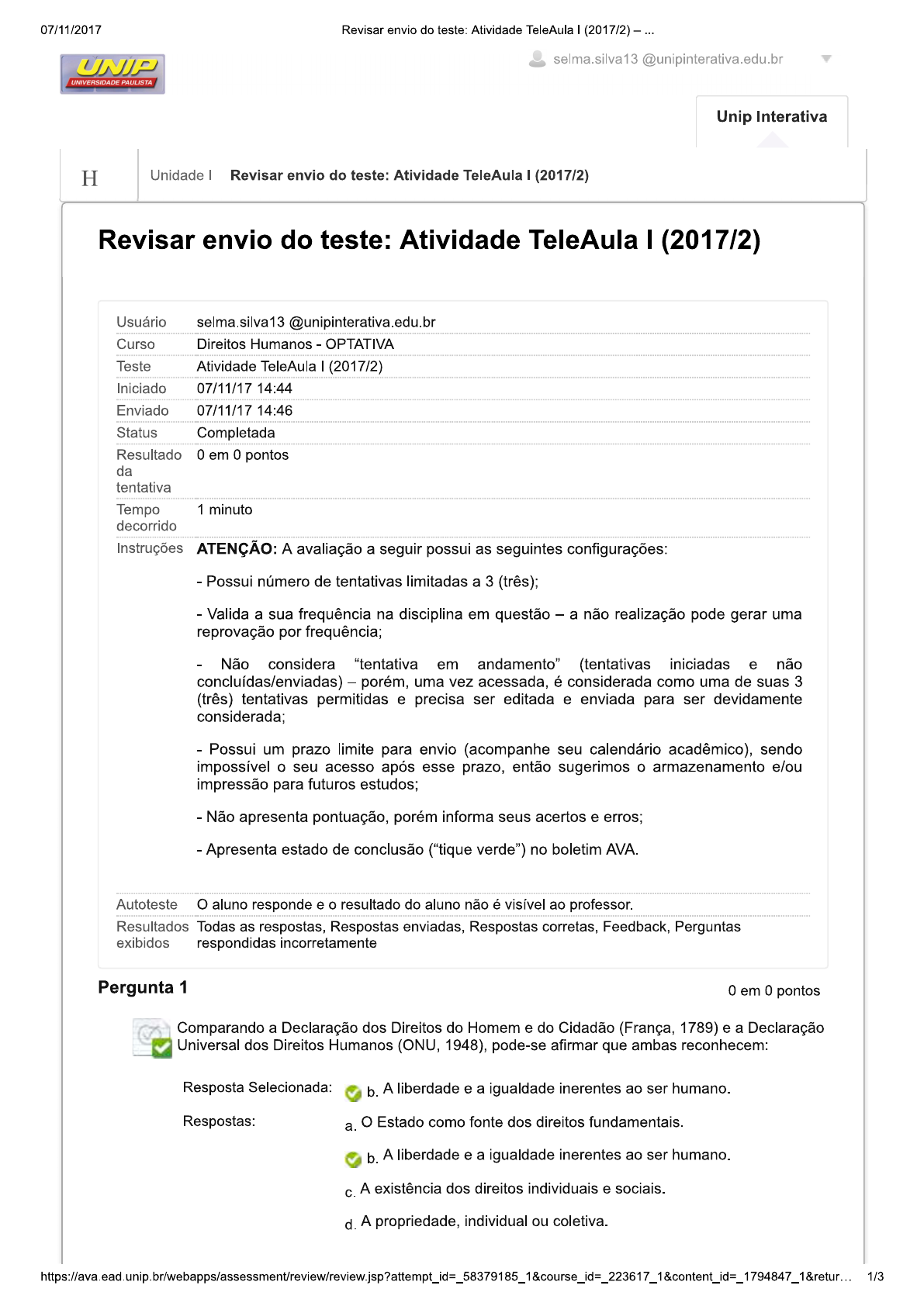 Atividade Sobre Cidadania E Direitos Humanos 5 Ano ROAREDU