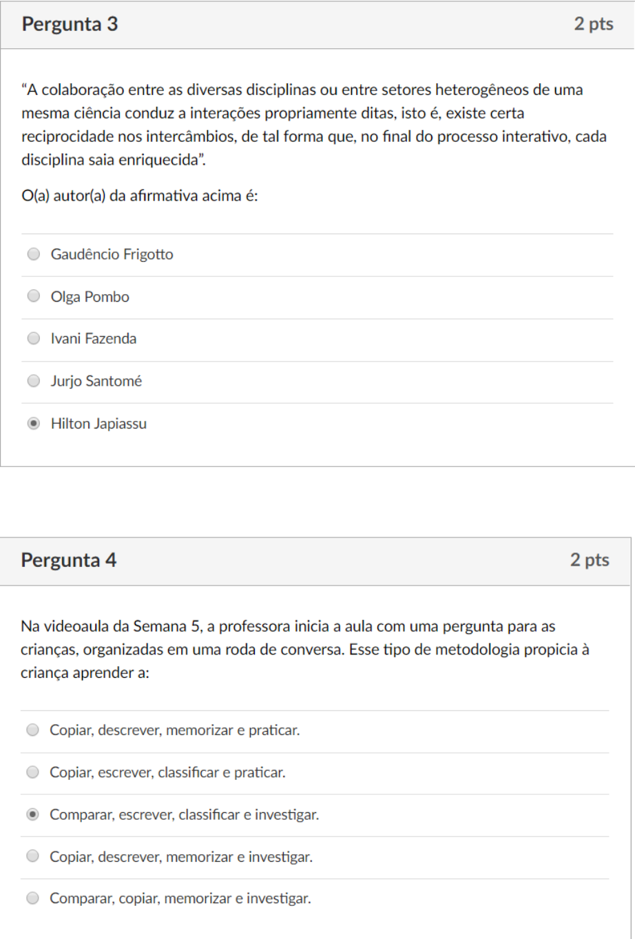 ATIVIDADE AVALIATIVA SEMANA METODOLOGIAS ATIVAS NOTA Metodologia