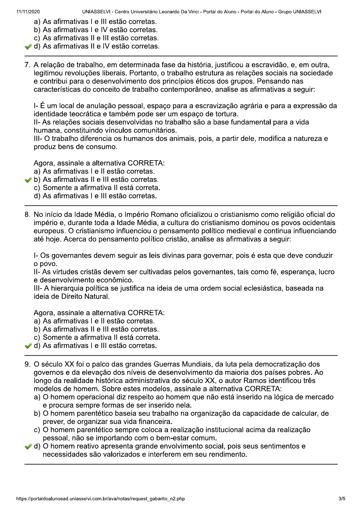 Avaliação Final Objetiva Individual FLEX Ética Politica e Sociedade