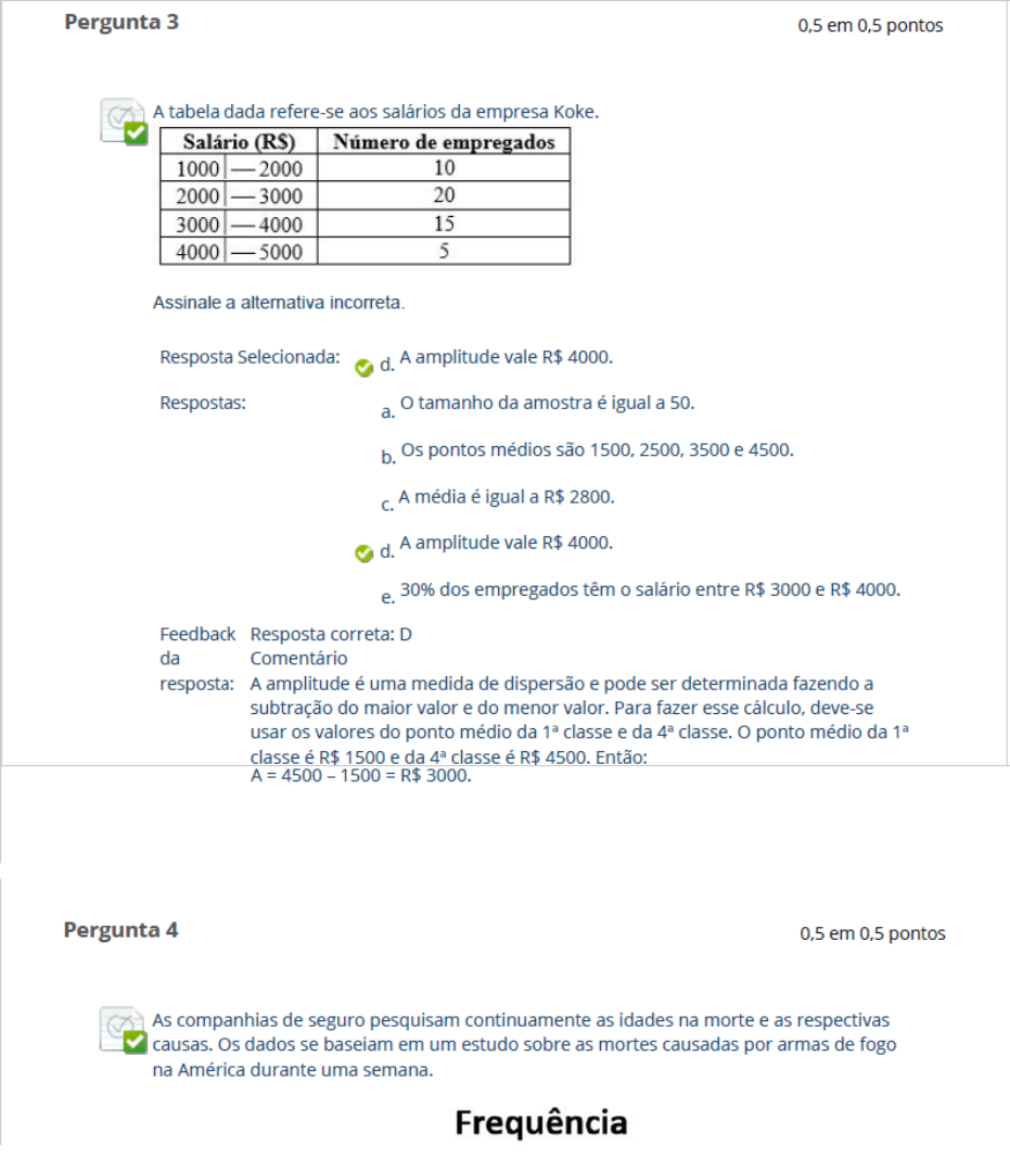 Question Rio Unidade Ii Estat Stica Aplicada Estat Stica Aplicada