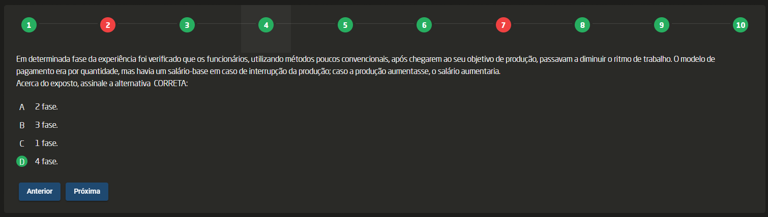 Avaliação II Individual Fundamentos e Teoria Organizacional