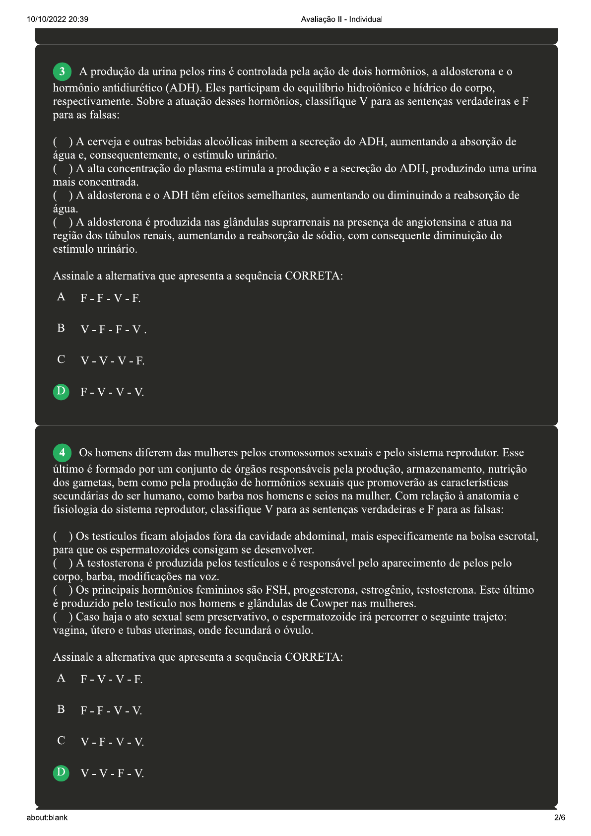 prova 2 Anatomorfofisiologia do Sistema digestório endócrino