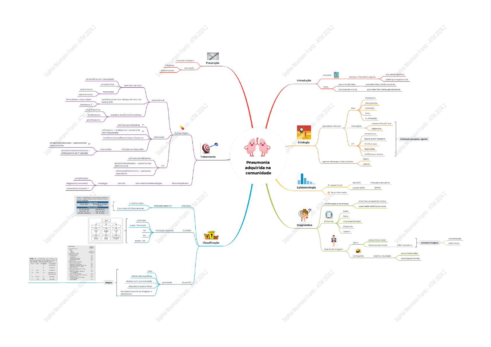 Mapa Mental Pneumonia