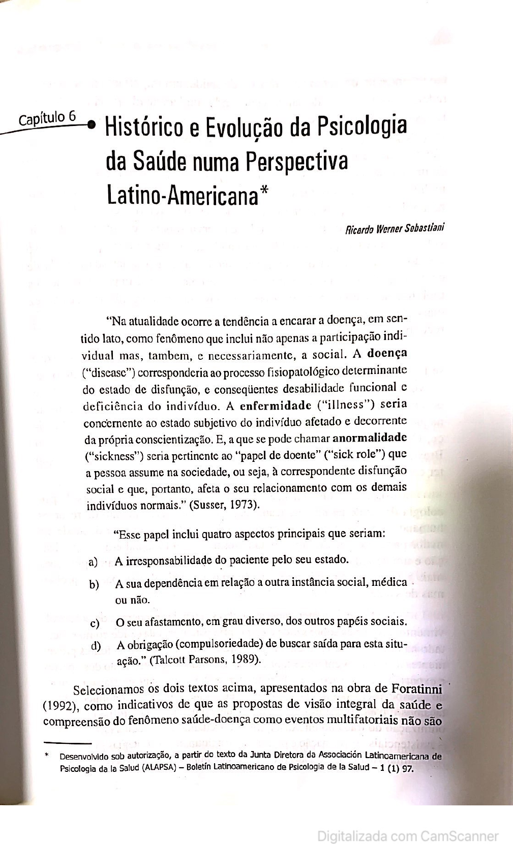 Aula 2 Cap 6 Historico e Evolucao da Psicologia e Saúde Pública