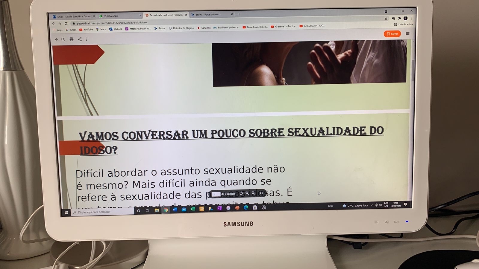 Trabalho Sobre Sexualidade Do Idoso Sexualidade