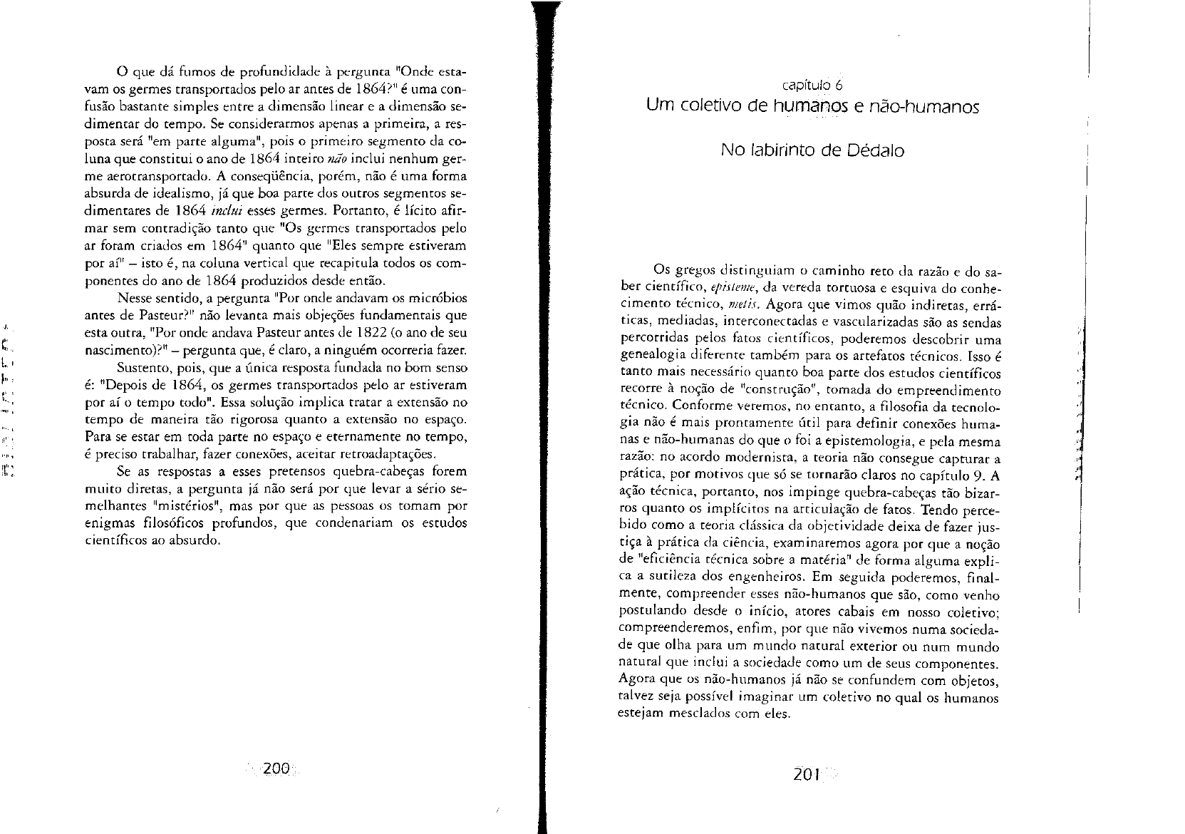 Aula 10 Bruno Latour A esperança de Pandora ensaios sobre a