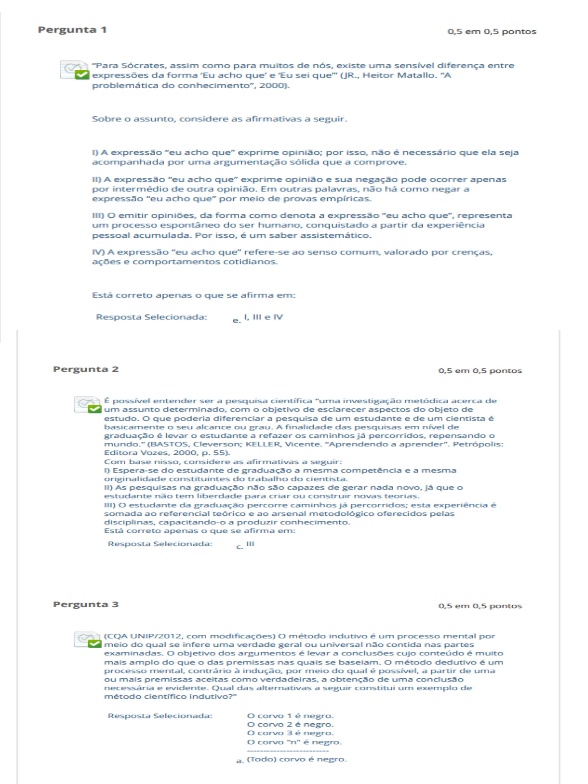 Metodologia Do Trabalho Acad Ava Questionario I Metodo Do Trabalho