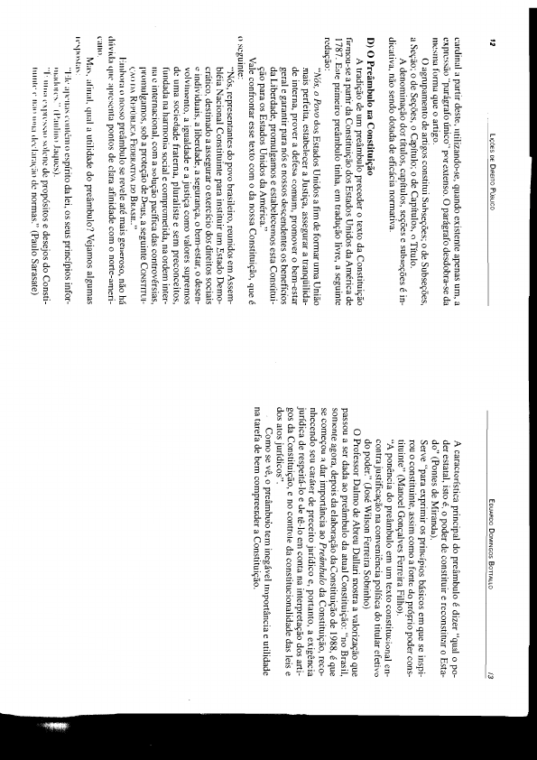 Li Es De Direito Publico Eduardo Botallo Direito Constitucional Ii