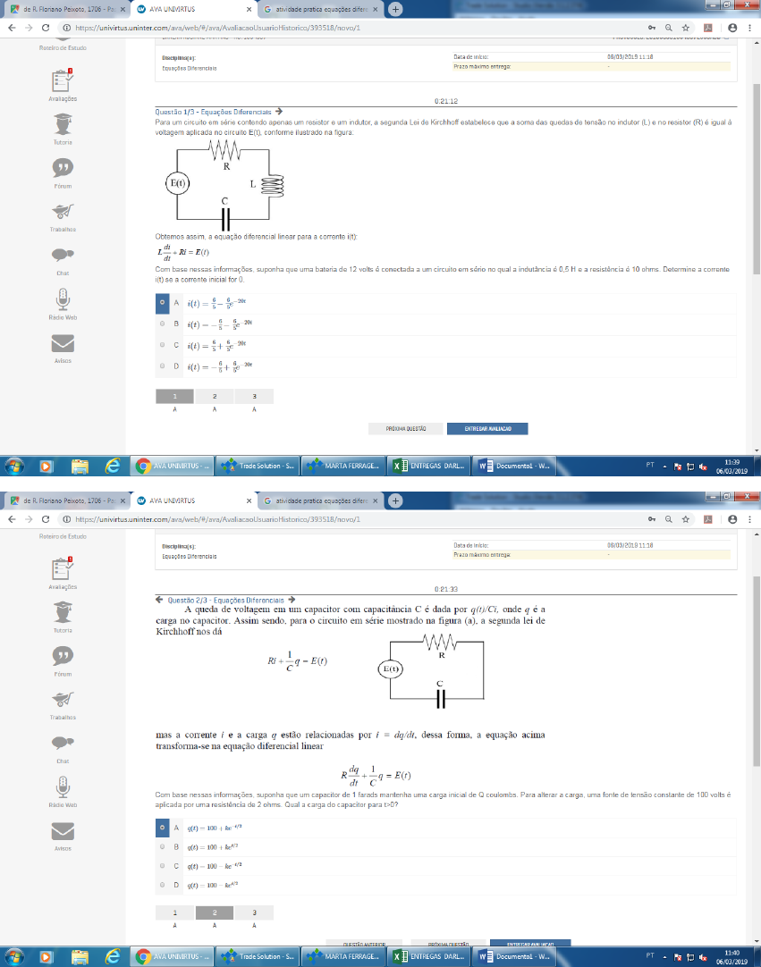 Atividade Pratica Equa Es Diferenciais Equa Es Diferenciais I