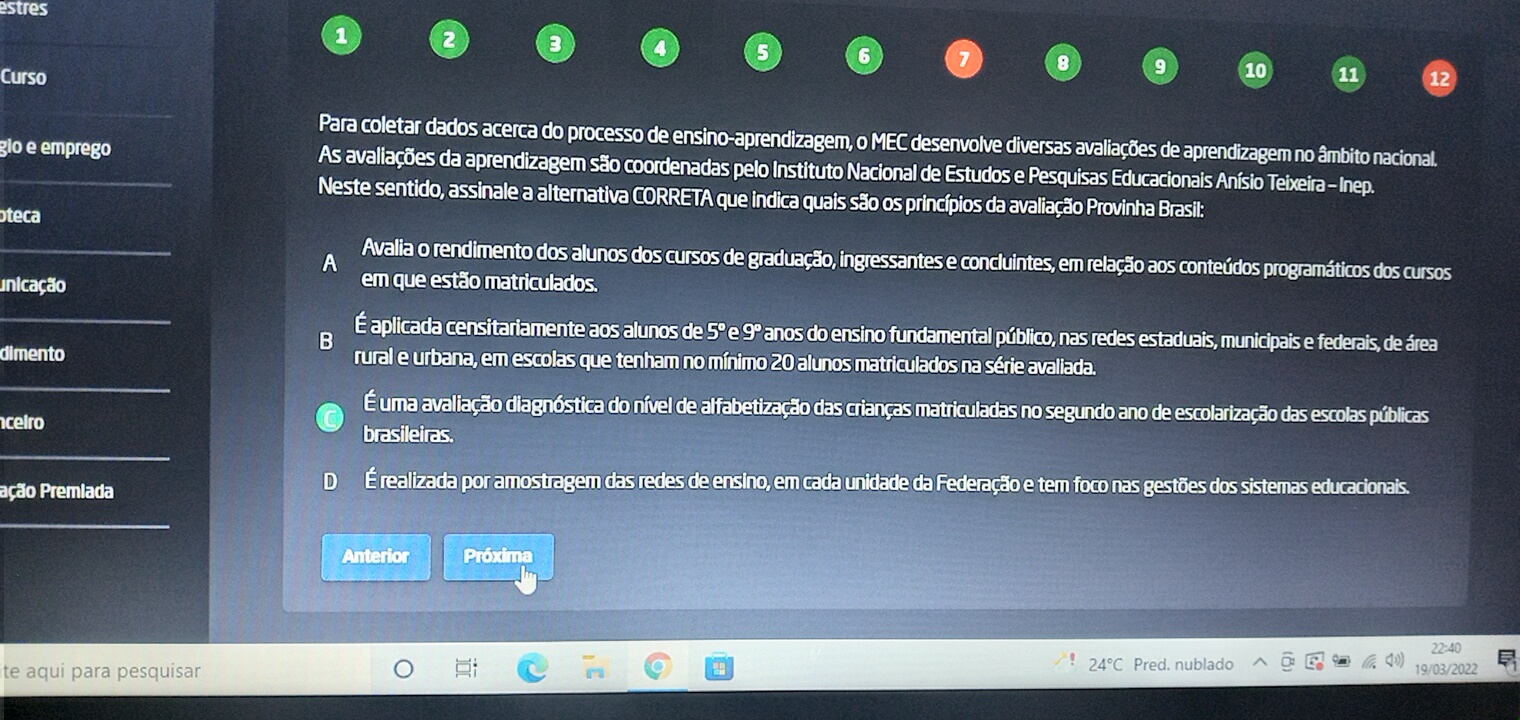 Prova Objetiva - Didática E Formação Docente