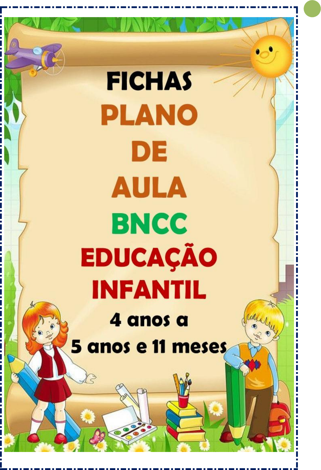 Planejamento anual para educação infantil 4 anos