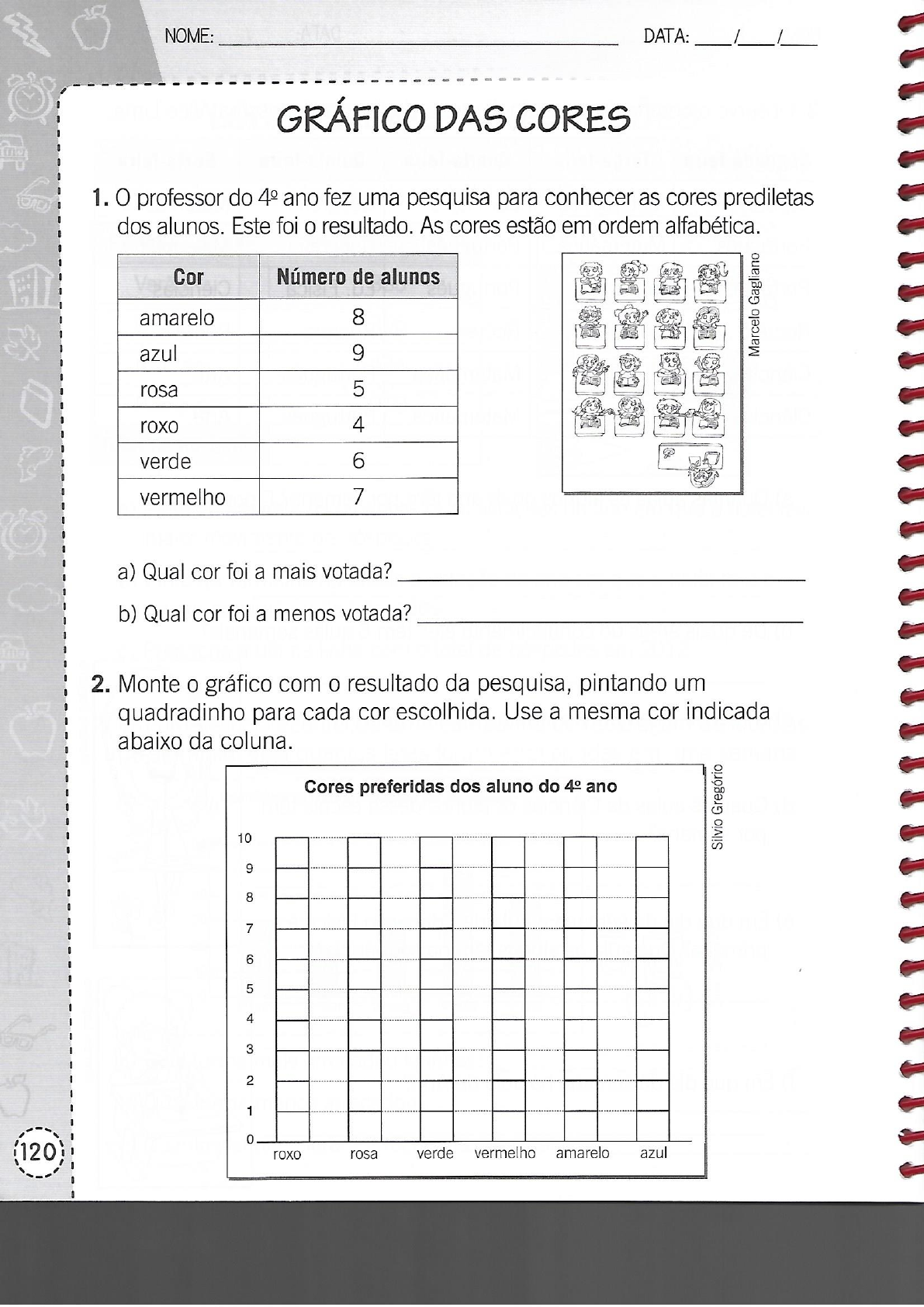 Atividades de Matemática para o 4º ano com problemas