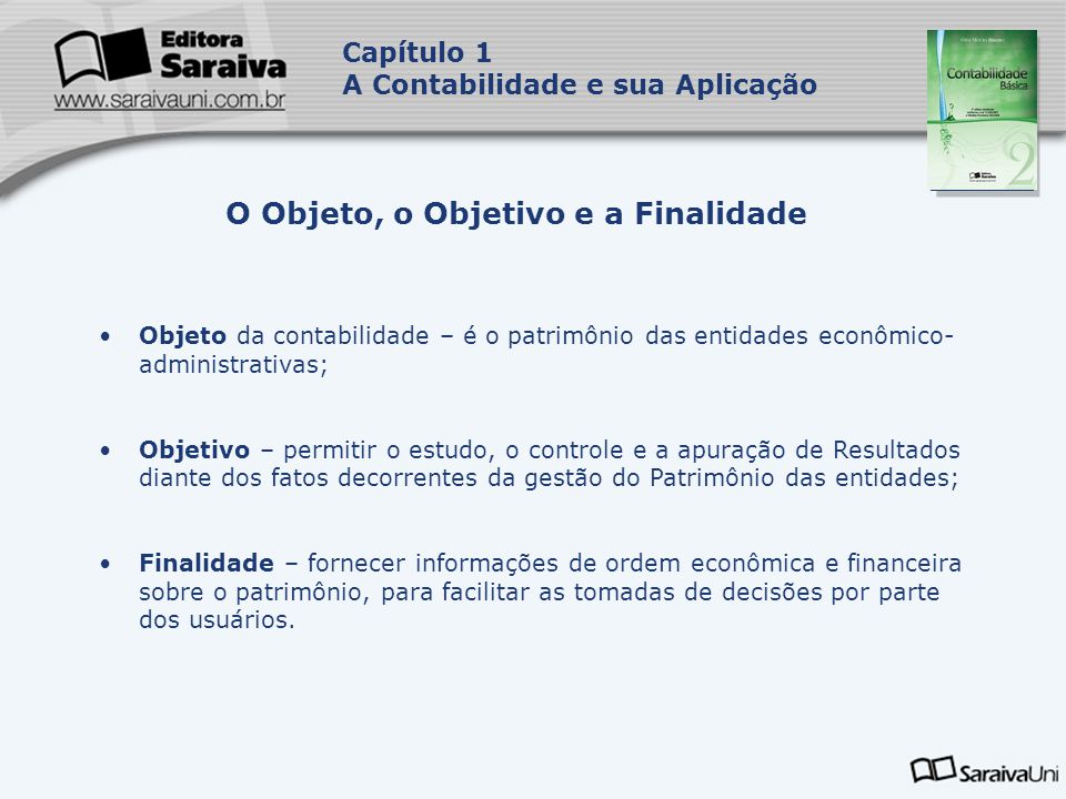 Objetivos da contabilidade