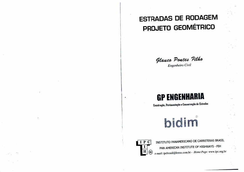 estradas de rodagem glauco pontes filho