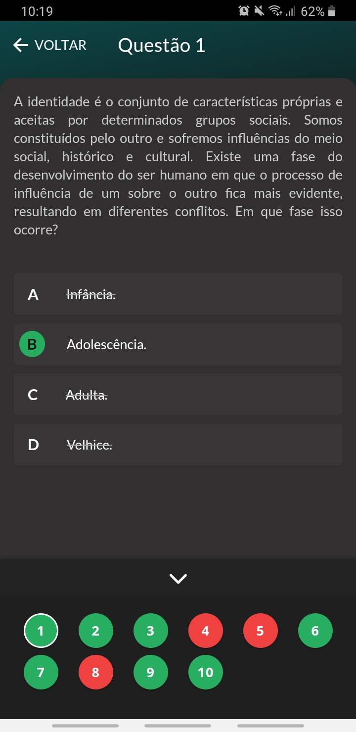 Psicomotricidade Avaliação I - Pedagogia