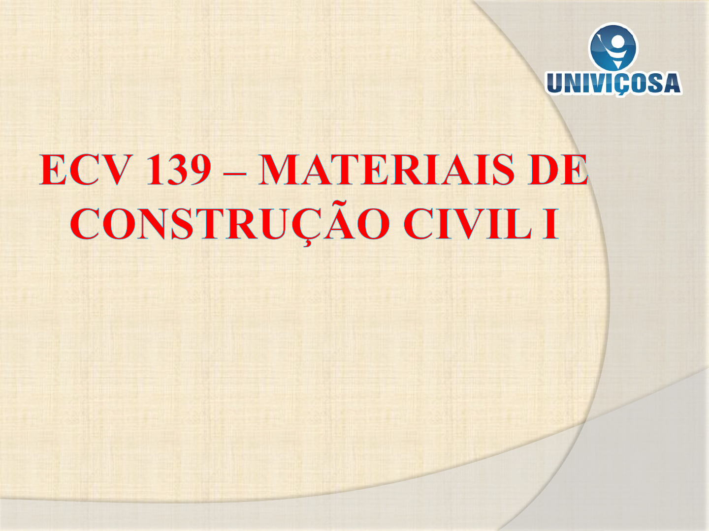 Aula 2 - Aglomerantes - Materiais De Construção I