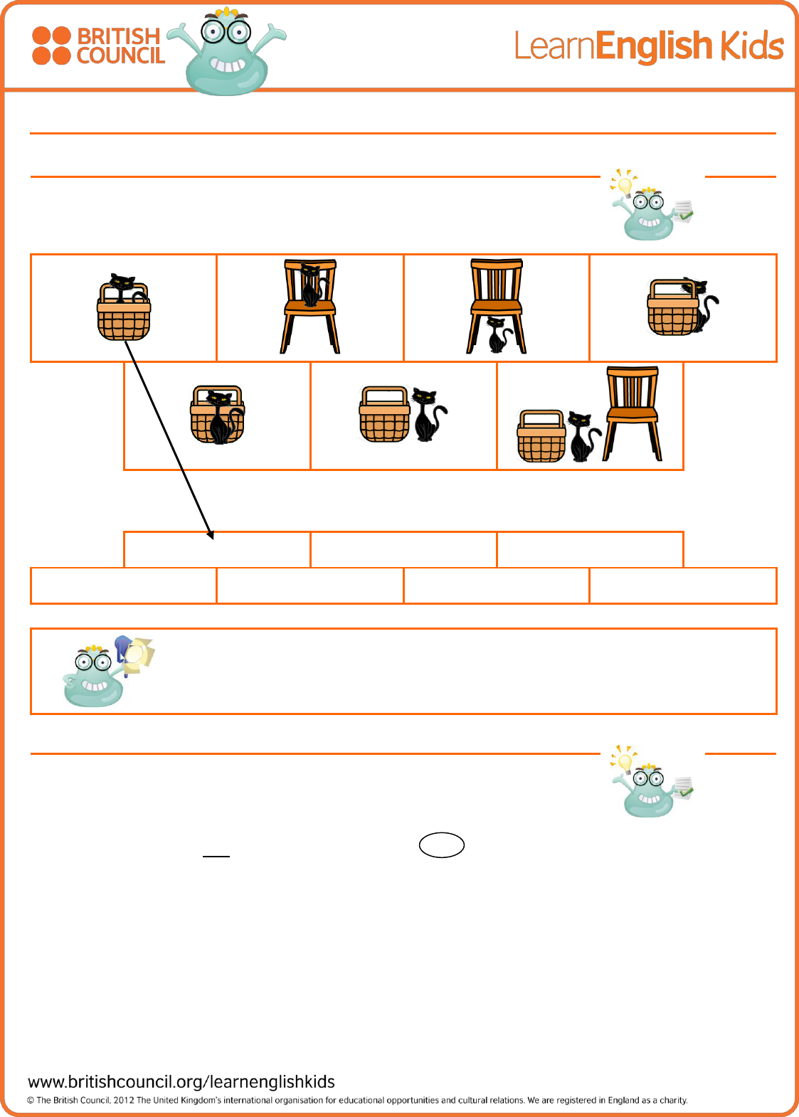 grammar-games-prepositions-of-place-worksheet - Inglês