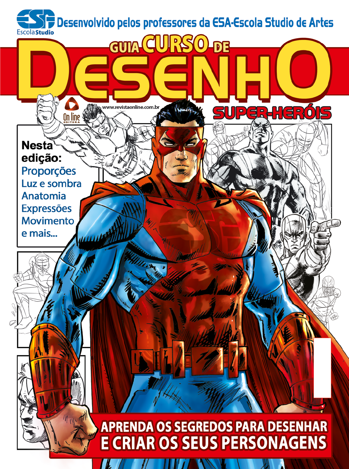 Desenhando poses com perspectiva e movimento – Blog da AreaE