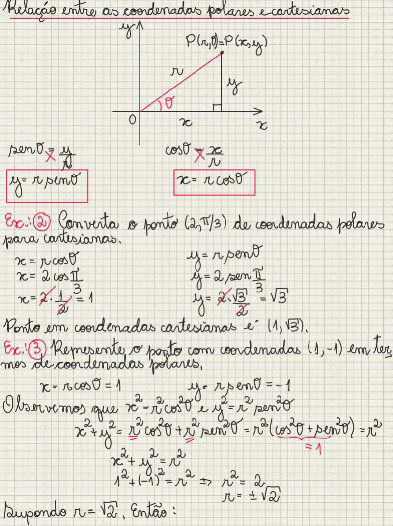 Aula 3 Coordenadas Polares E Curvas Polares Cálculo Ii 1902