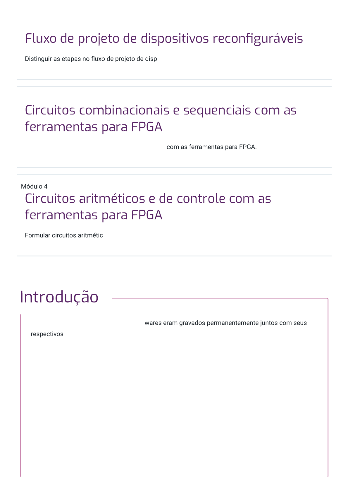 Integração de um FPGA e um processador versus um SoC FPGA