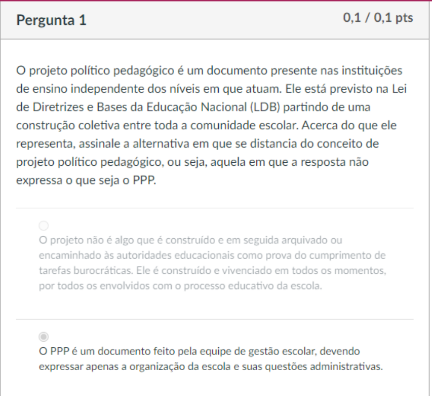 Q04 - Questionário 04 Currículo Programas E Projetos Educacionais ...