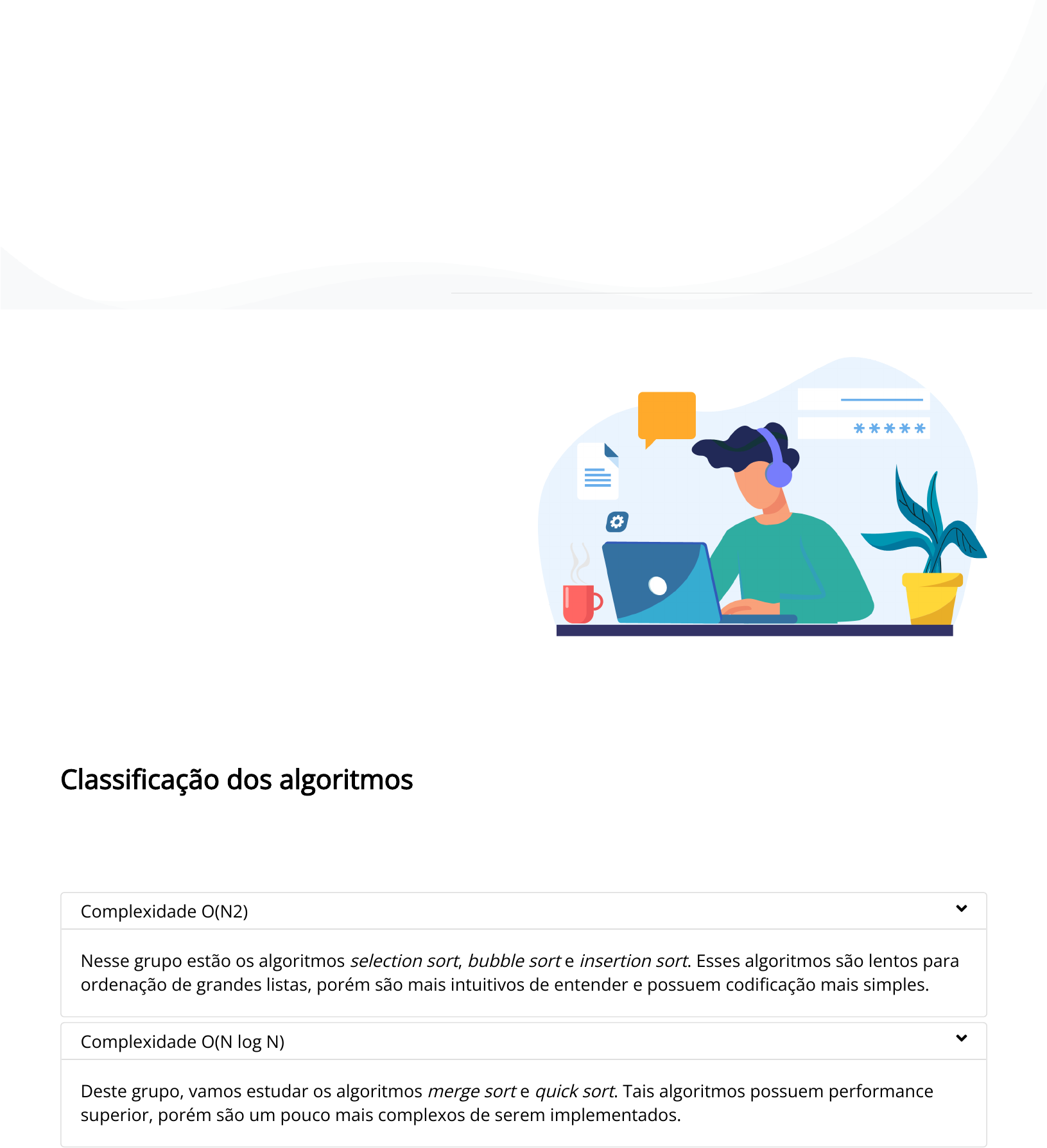 De Ordenação: Classi Cação Dos Algoritmos, PDF, Algoritmos