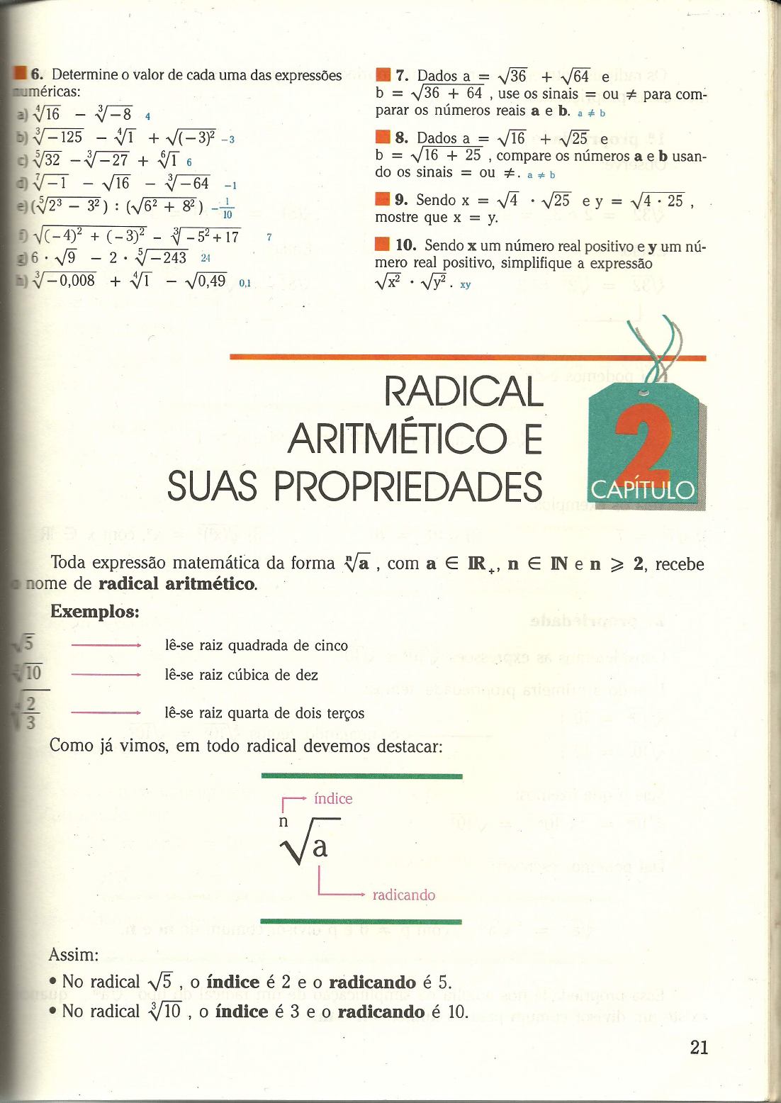 SOLUTION: Propriedades dos radicais - Studypool