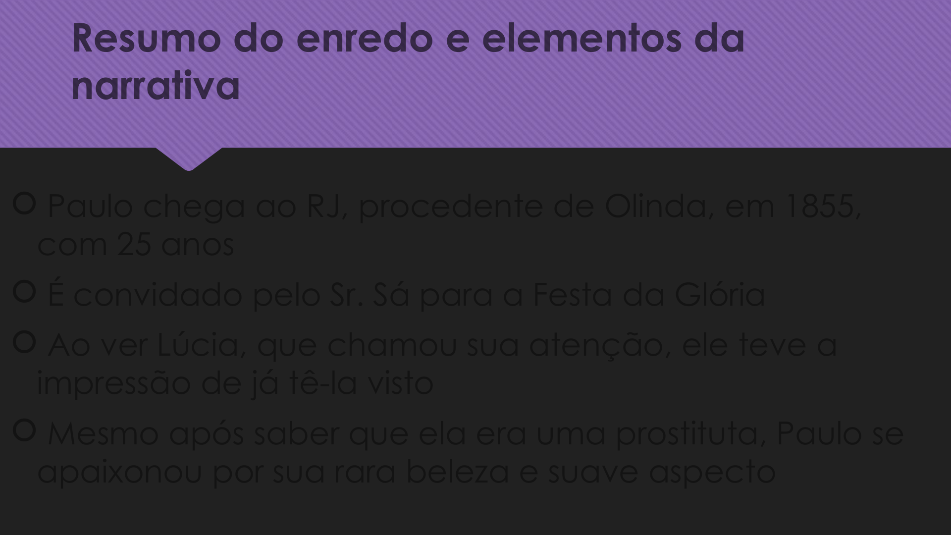 Análise de Lucíola de José de Alencar - Literatura