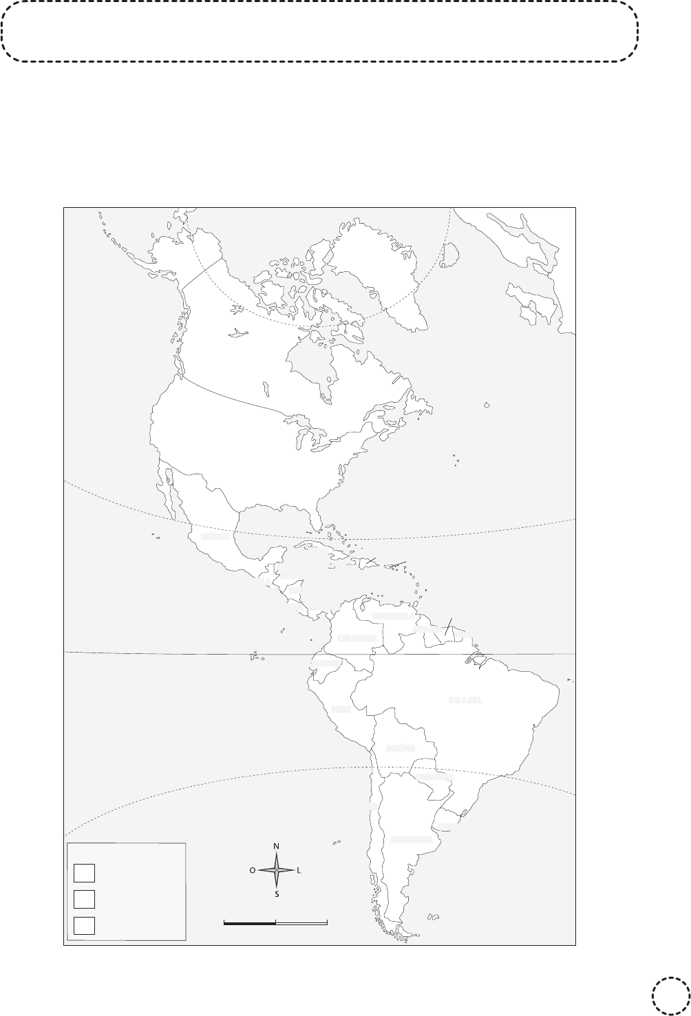 Desafio países da América do Sul - Teste de geografia 