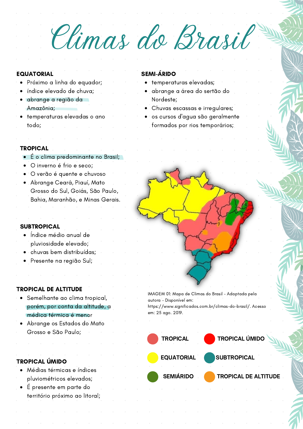 Clima tropical de altitude: resumo, características - Brasil Escola