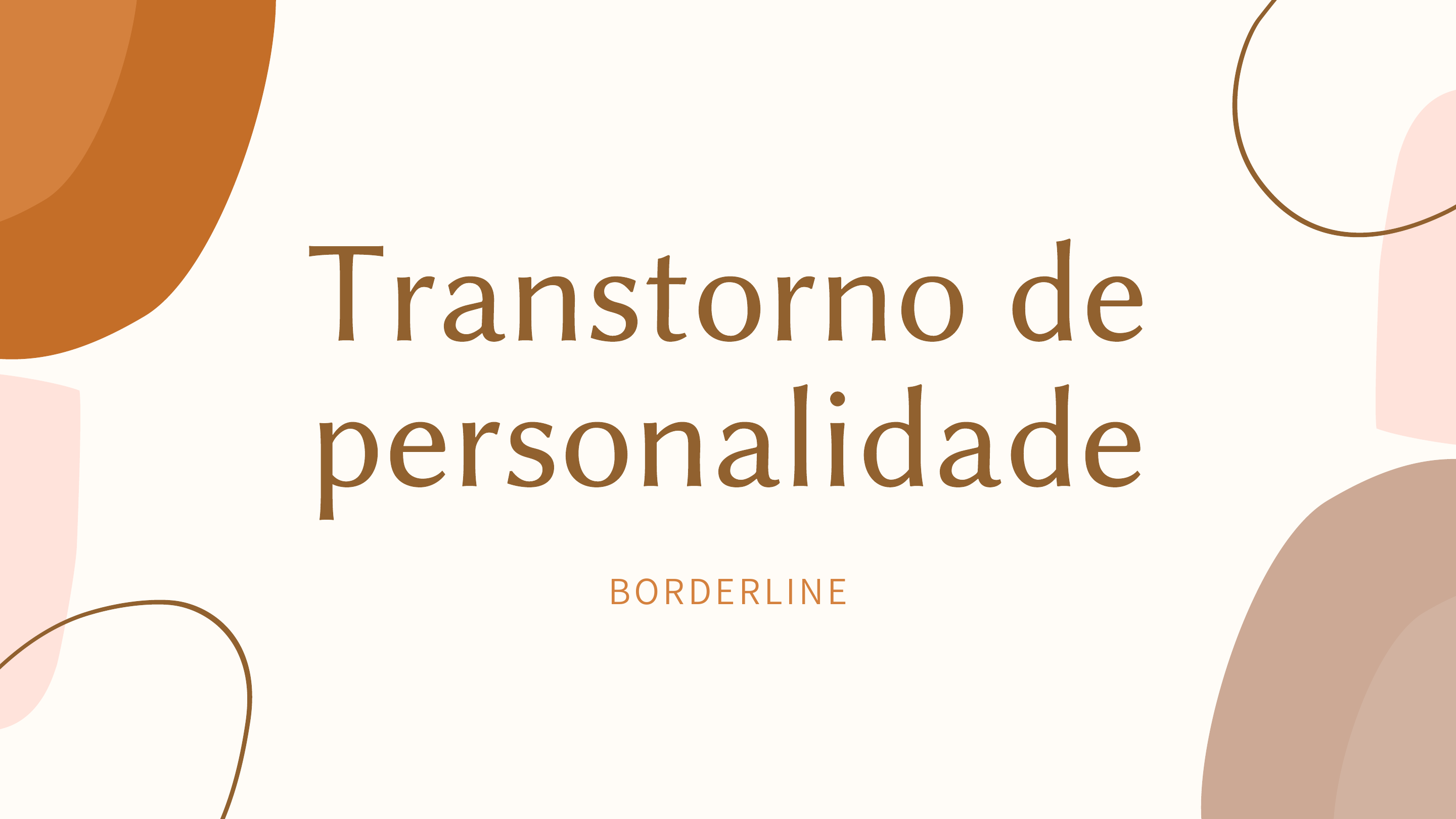 Transtorno de personalidade Borderline - Saúde Mental