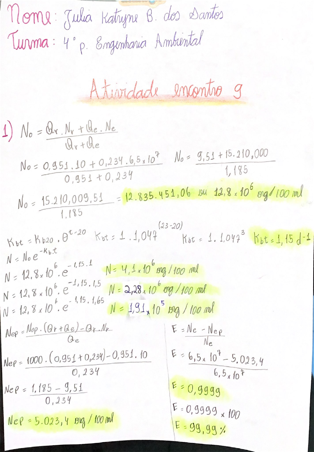 Atividade 9 Equações Diferenciais Ordinárias