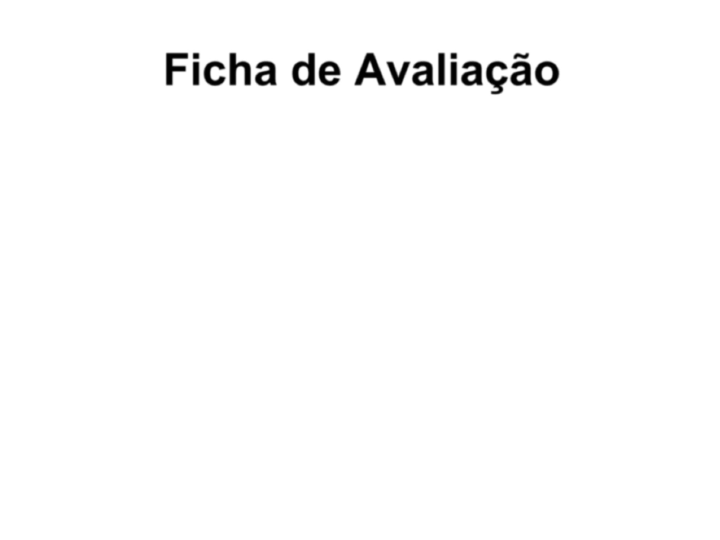 Ficha De Avaliacao Fisioterapia - Clickandgo