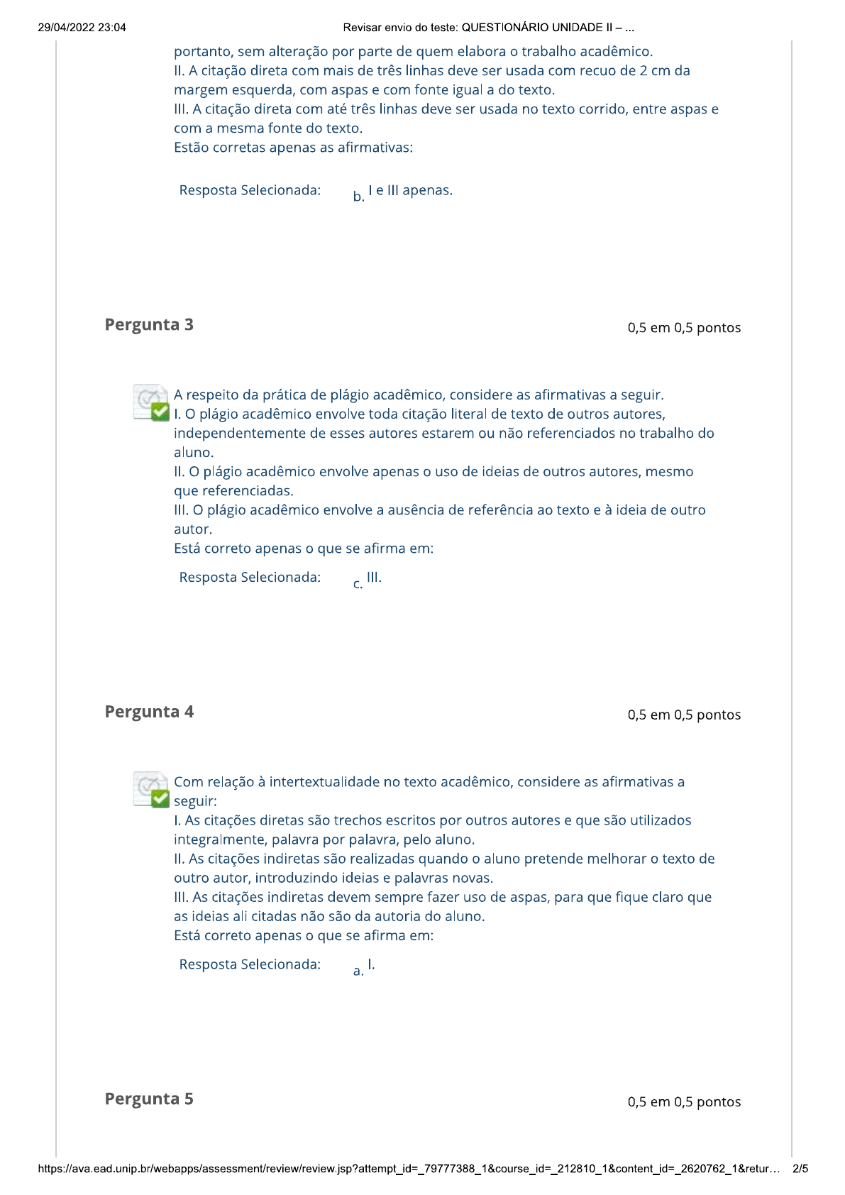 Ava Metodologia Do Trabalho Academico Questionario Ii Unip Metodologia Do