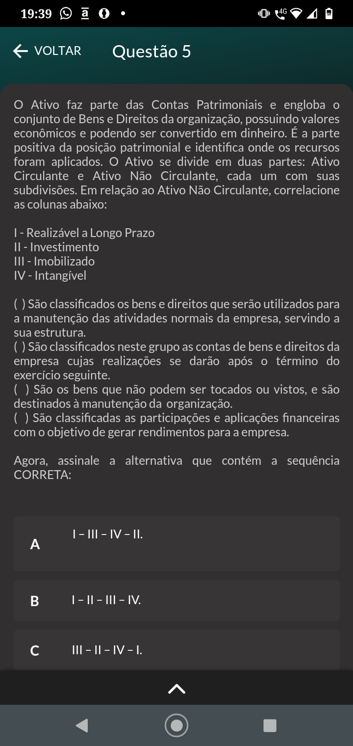 Avaliação De Contabilidade - Contabilidade Geral