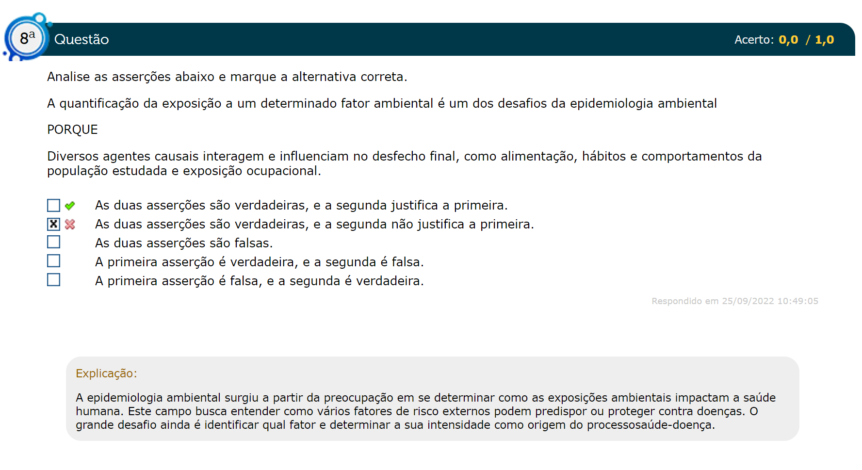 Analise As Asserções Abaixo E Marque A Alternativa Correta. A ...