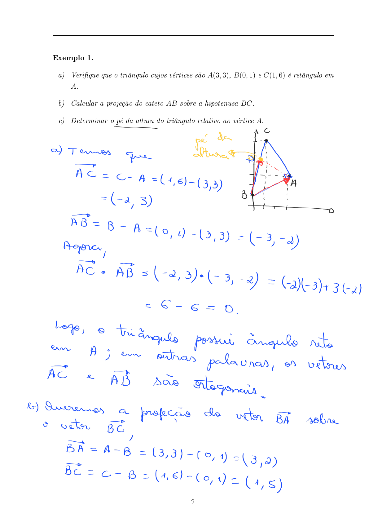 Vetorial Aula6 - Álgebra Vetorial E Geometria Analítica