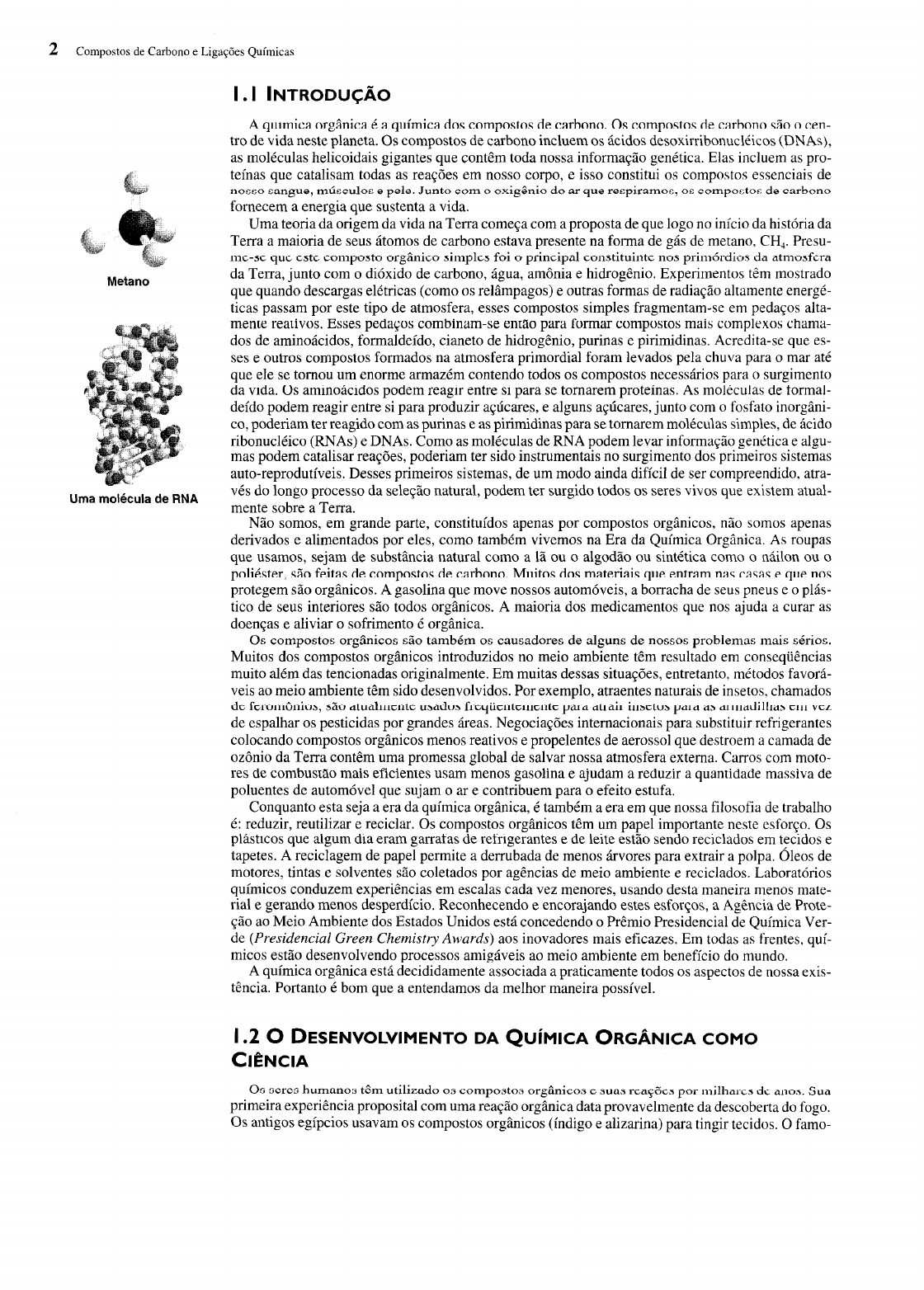 Livro Química Orgânica - Solomons 7ºEdição Cap 1 Vol 1 - Química Orgânica I