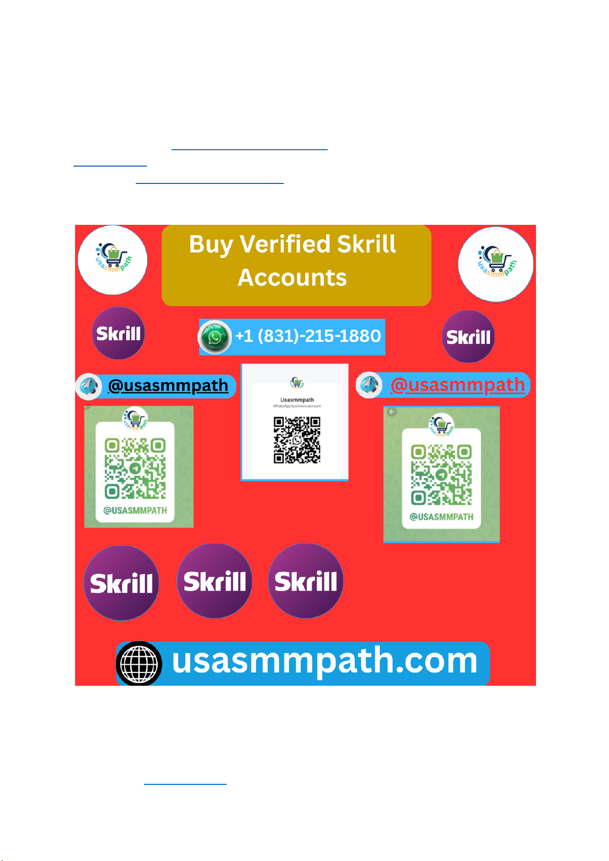 Free: Safe Verified Skrill Accounts Instant Delivery Full Reliability -  Clear and Objective PDF Material for Quick Study | Passei Direto