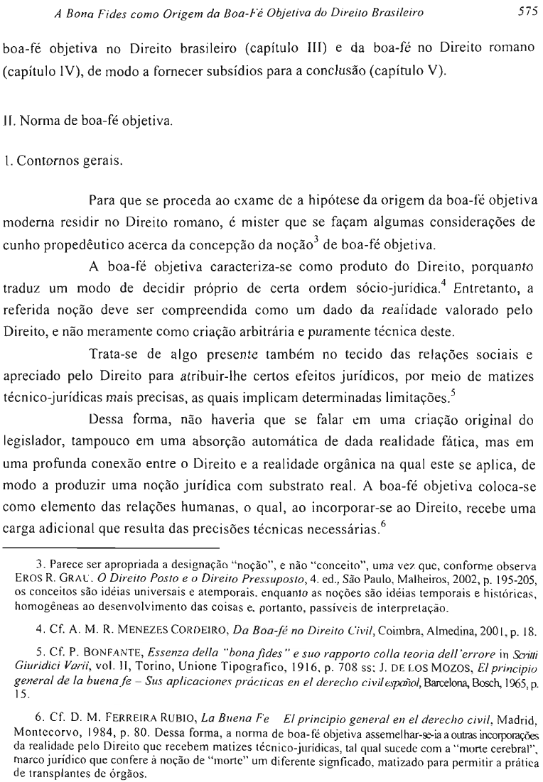 Bona fides como origem da boa fe no direito brasileiro - Direito dos  Contratos