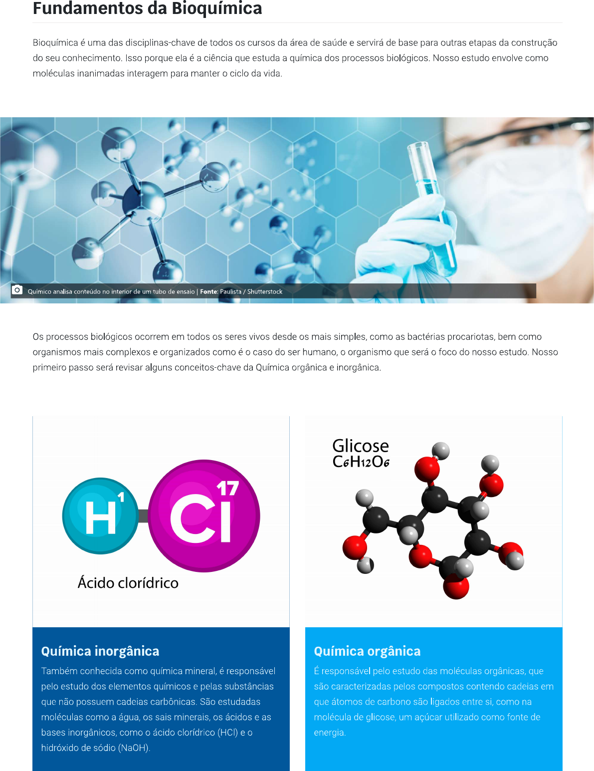 Aula 1 Introdução à Bioquímica - Bioquímica I