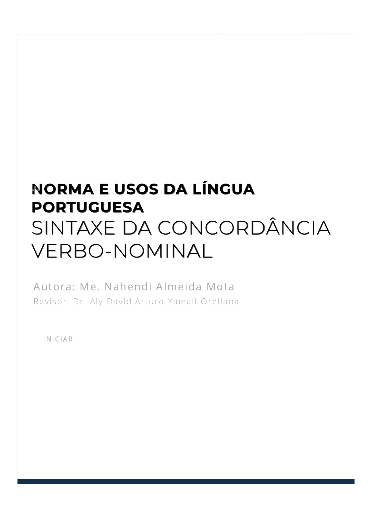 Iniciando - Dicio, Dicionário Online de Português