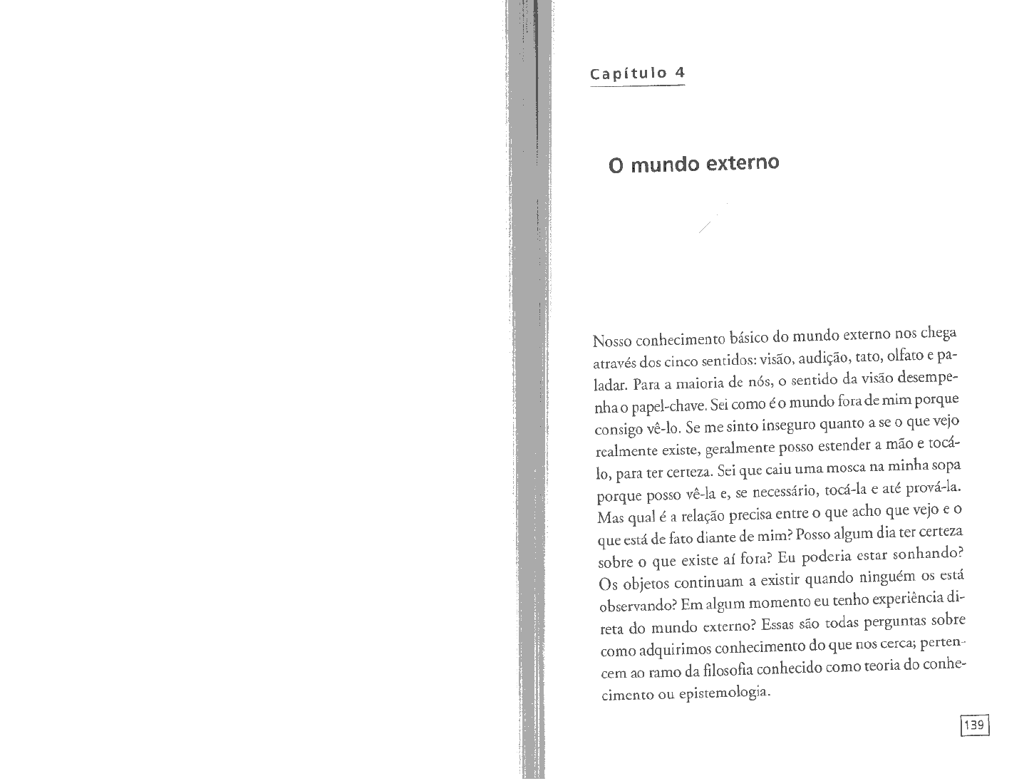 Warburton, Nigel O mundo externo - Filosofia