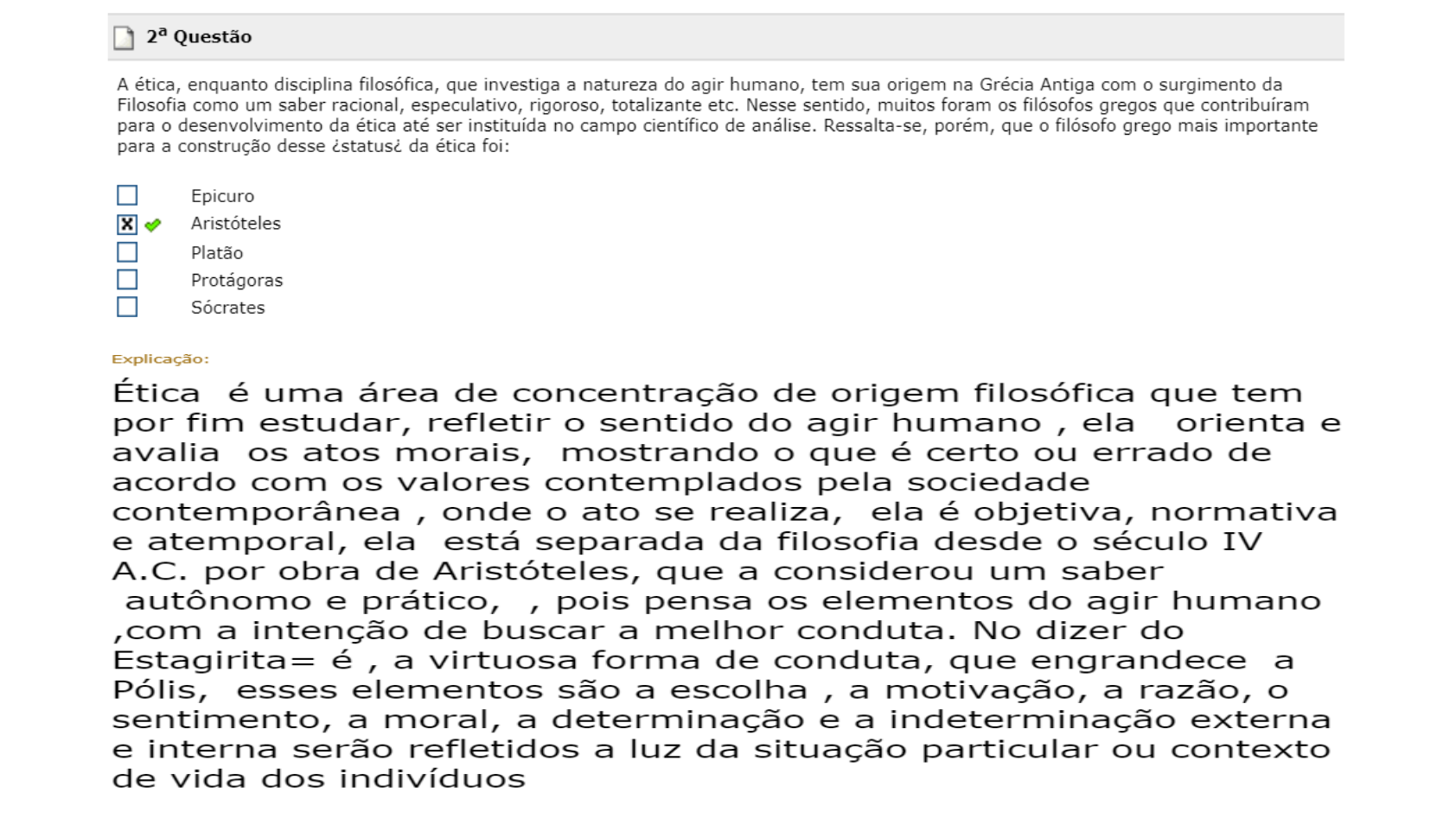 Questões Sobre ética E Moral Com Gabarito - RETOEDU