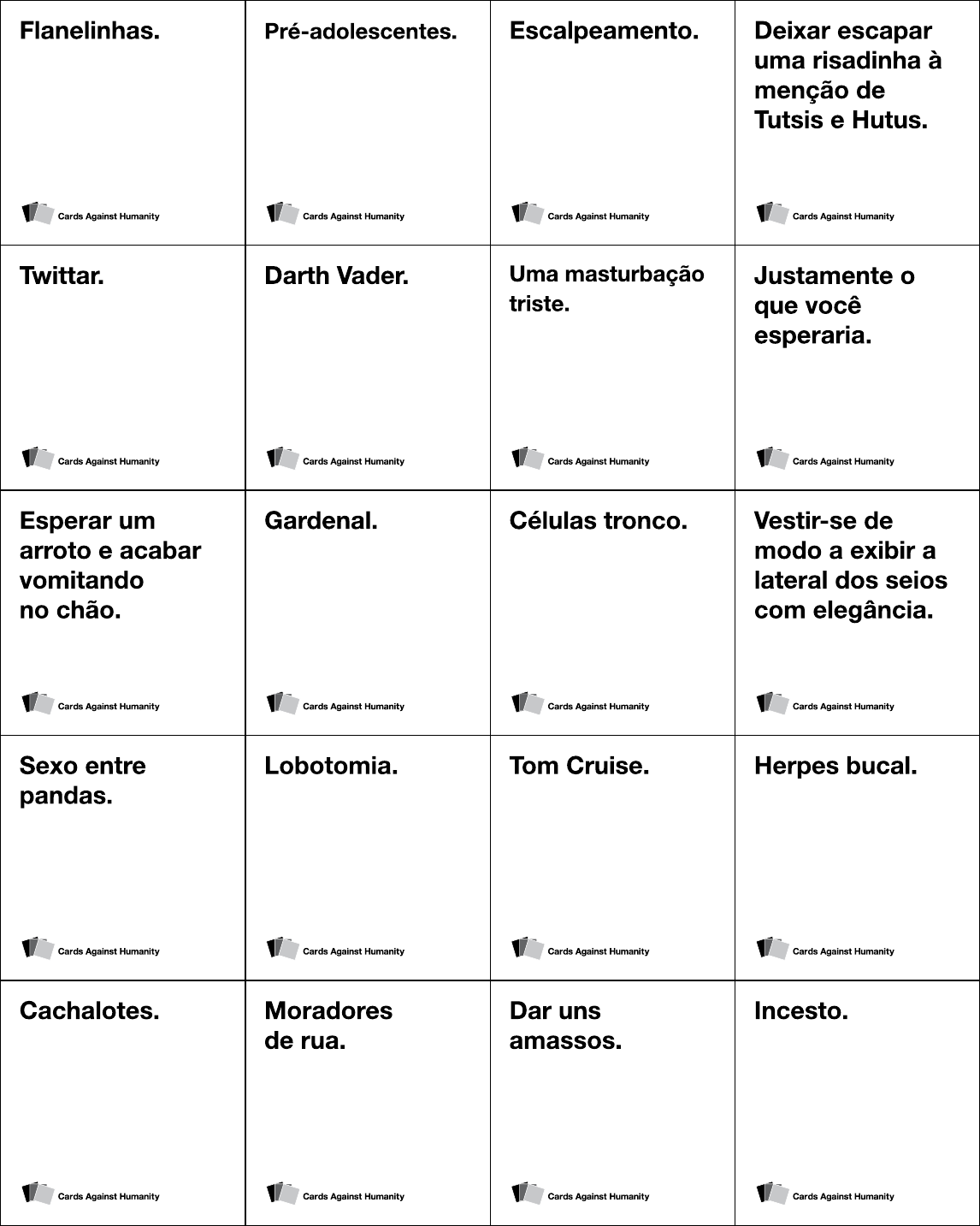 Cards Against Humanity - Download