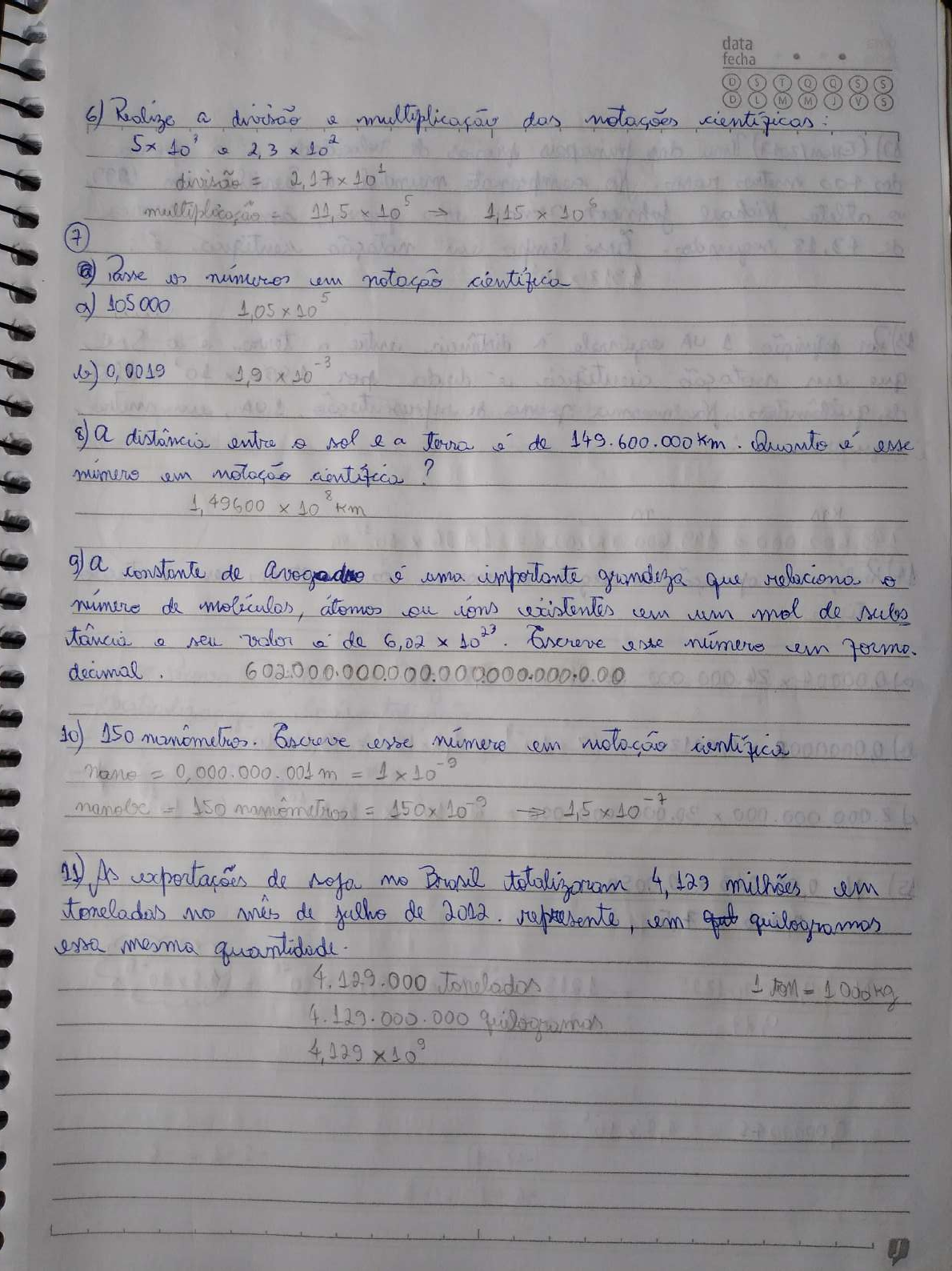 Exercício 01 sobre Notação Científica - Vídeo Dailymotion