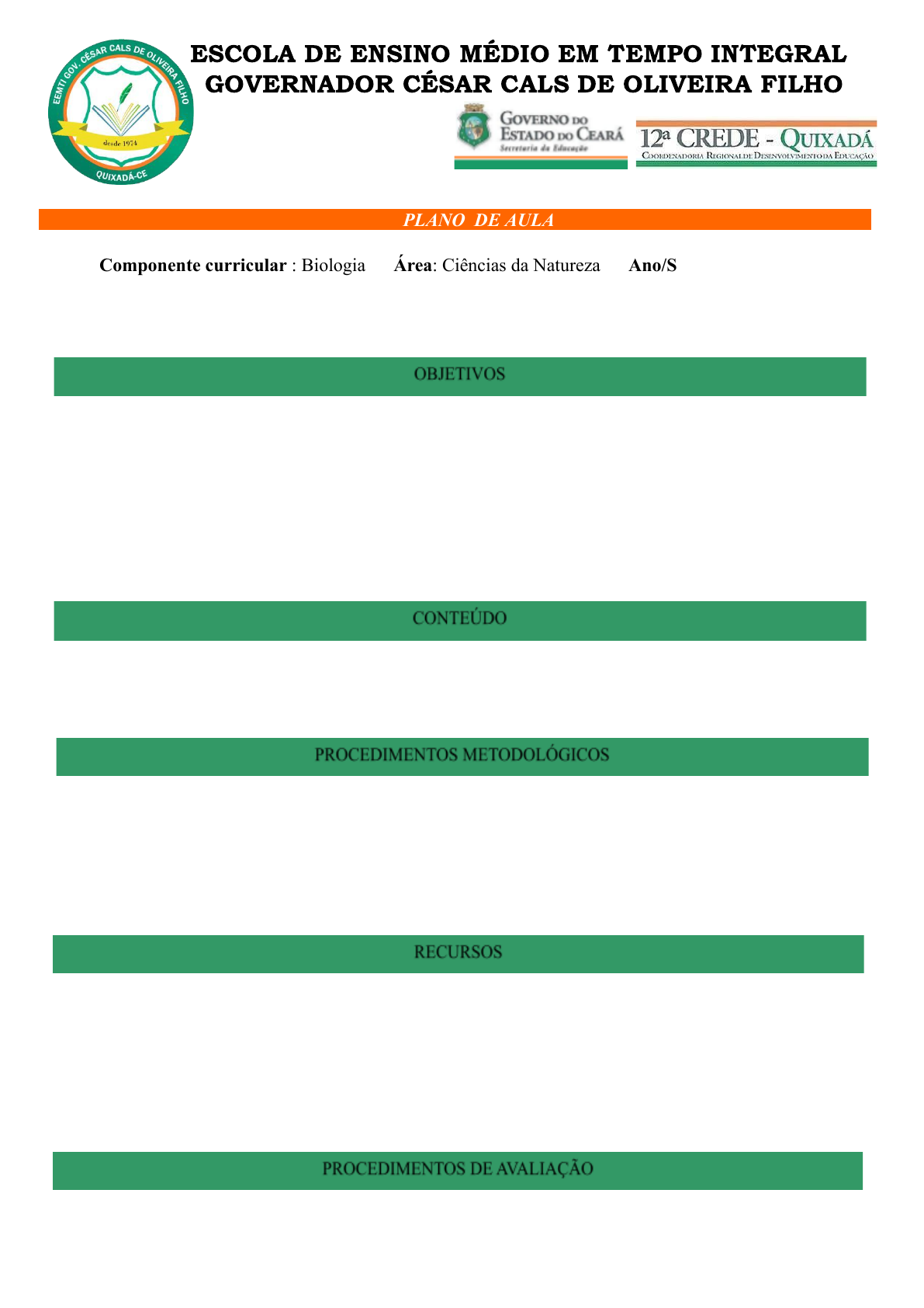 EEMTI - Coordenadoria Regional de Desenvolvimento da Educação